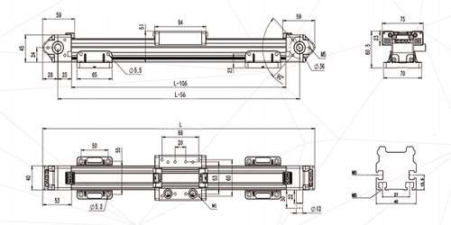 工業直線電機控制系統,直線電機模組重要的結構由什么部件組成?